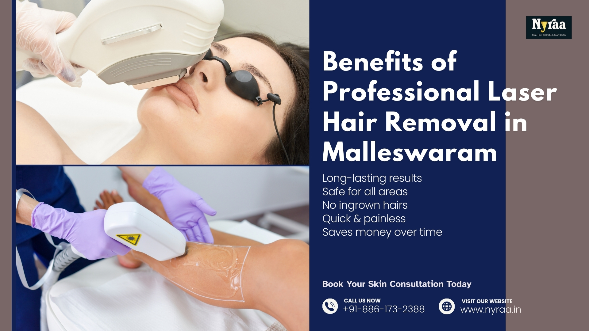 Laser Hair Removal in Malleswaram