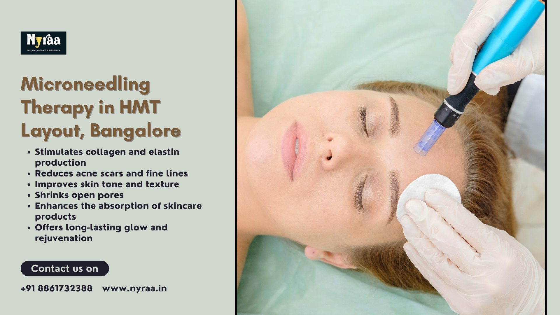 Microneedling in HMT Layout Bangalore