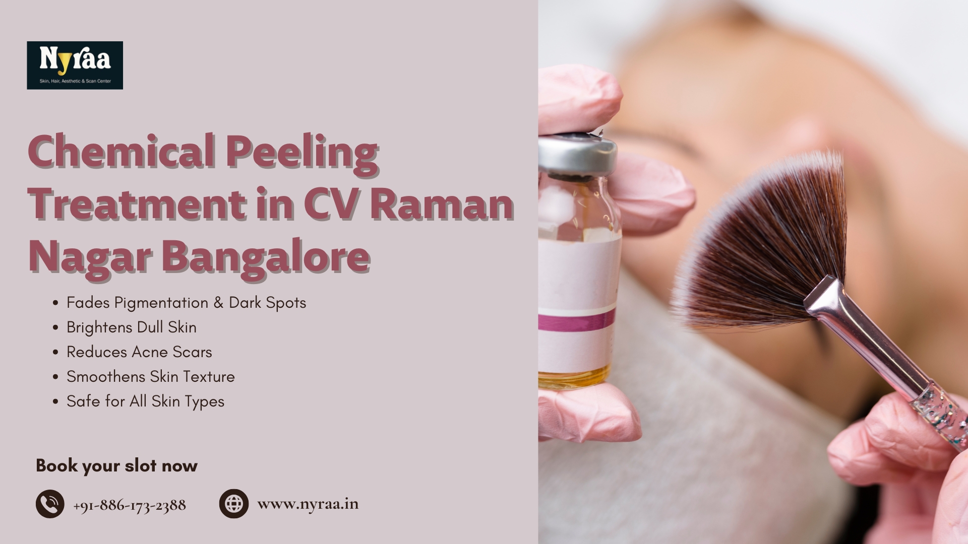 Chemical Peeling Treatment in CV Raman Nagar Bangalore