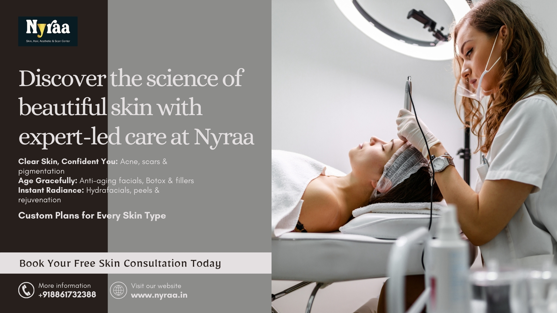 Skin Care Clinic in New BEL Road Bangalore