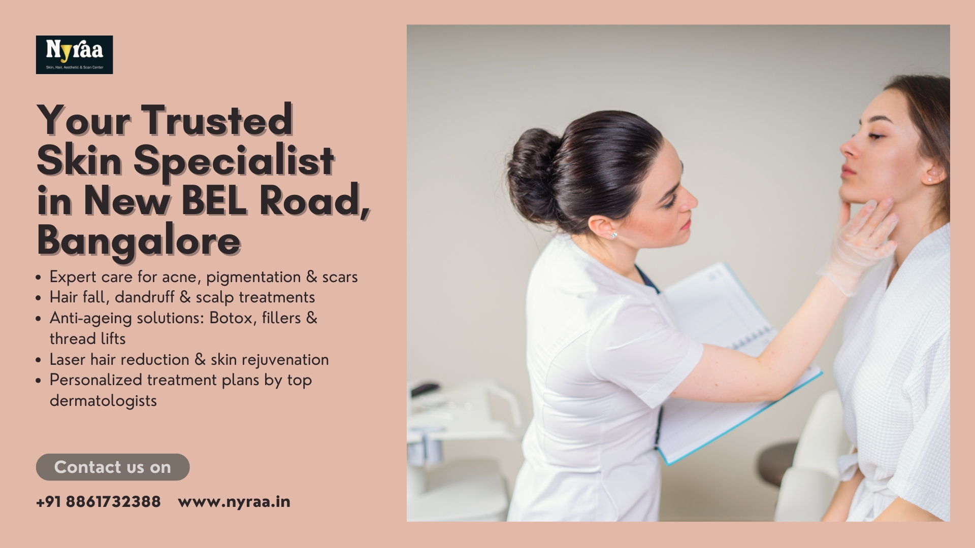 Skin Specialist in New BEL Road Bangalore
